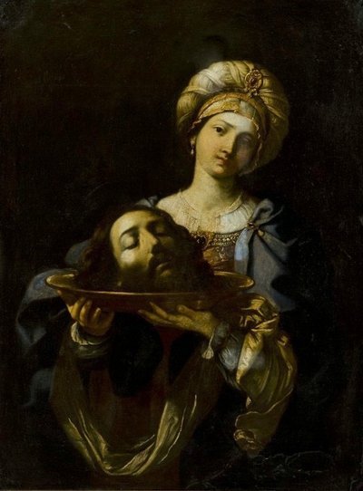 Salome met het hoofd van Johannes de Doper door Guido Reni